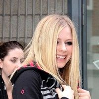 Avril Lavigne outside NRJ Radio Studios photos